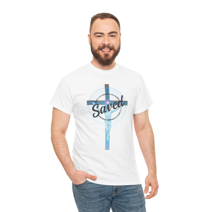 Saved by Grace – Men’s Christian T-Shirt