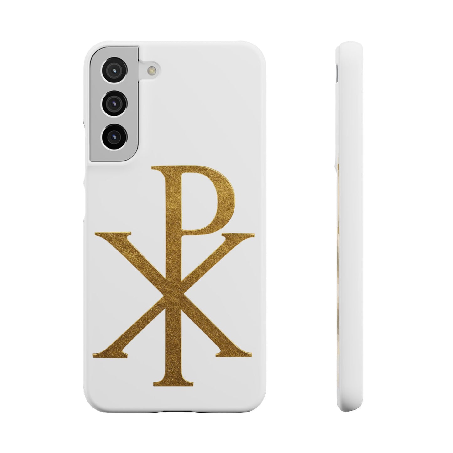 White Chi Rho Snap Case for Samsung – Guiding Light