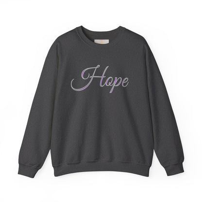 Women’s “Hope” Sweatshirt – Inspirational Scripture Hoodie | Romans 15:13