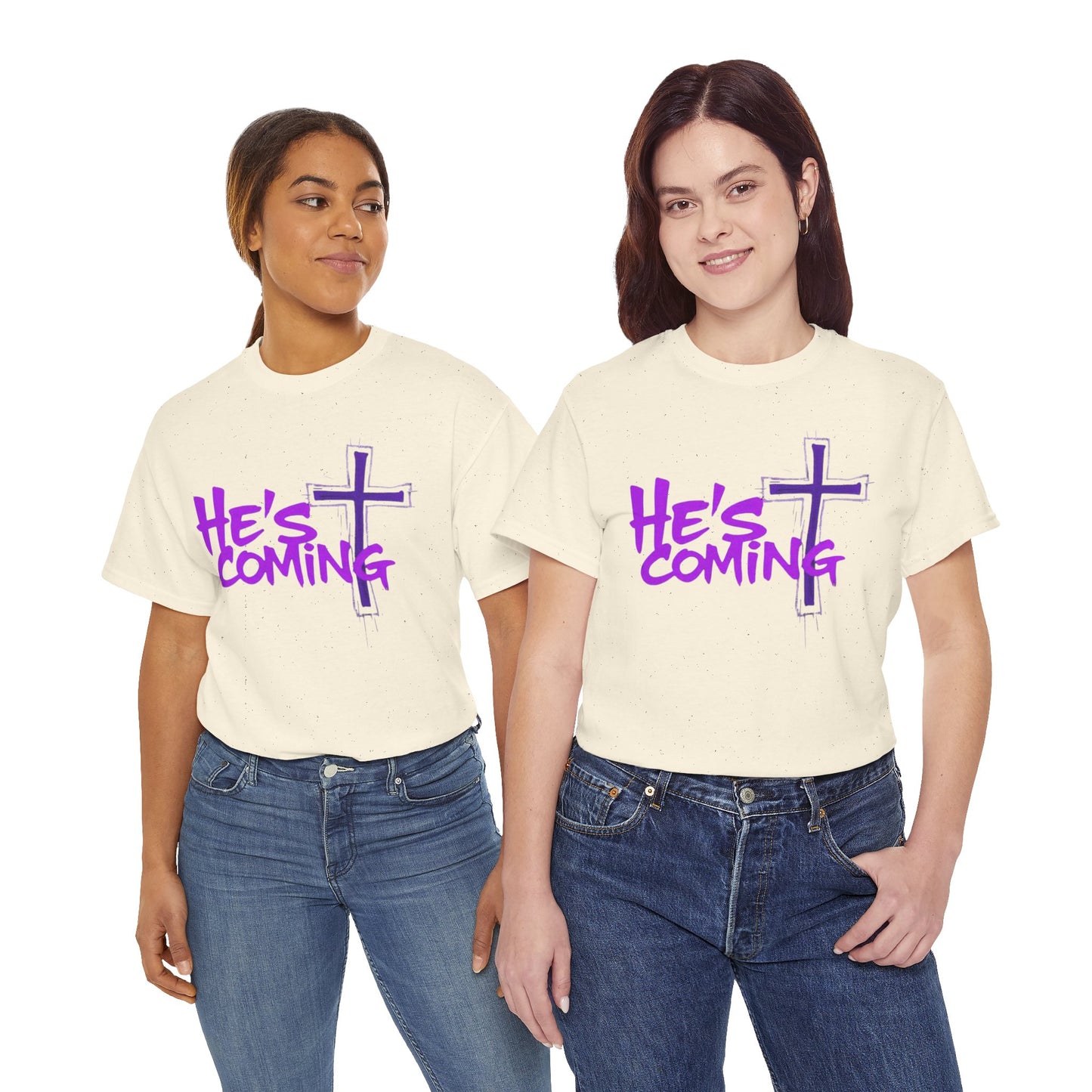 He’s Coming - Bold Christian T-Shirt