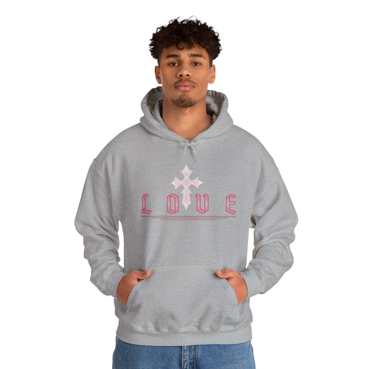 Fearless Love Men’s Hoodie – Stand Strong in Faith