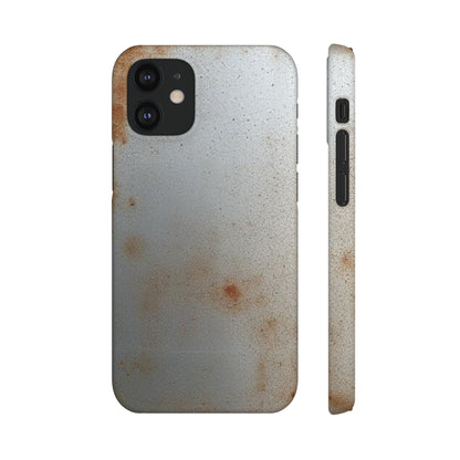 Old Steel Finish iPhone Snap Case