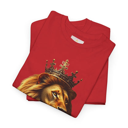 Christ Is King – Lion & Cross Women’s Christian Tee