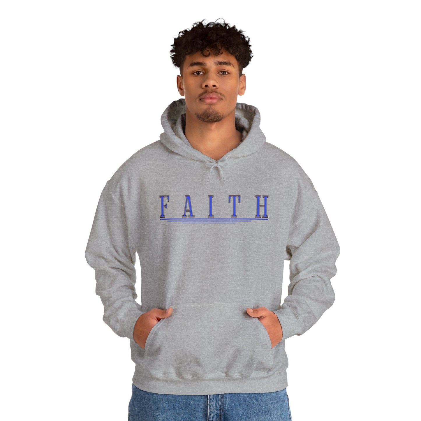 FAITH & Strength – Men’s Scripture Hoodie