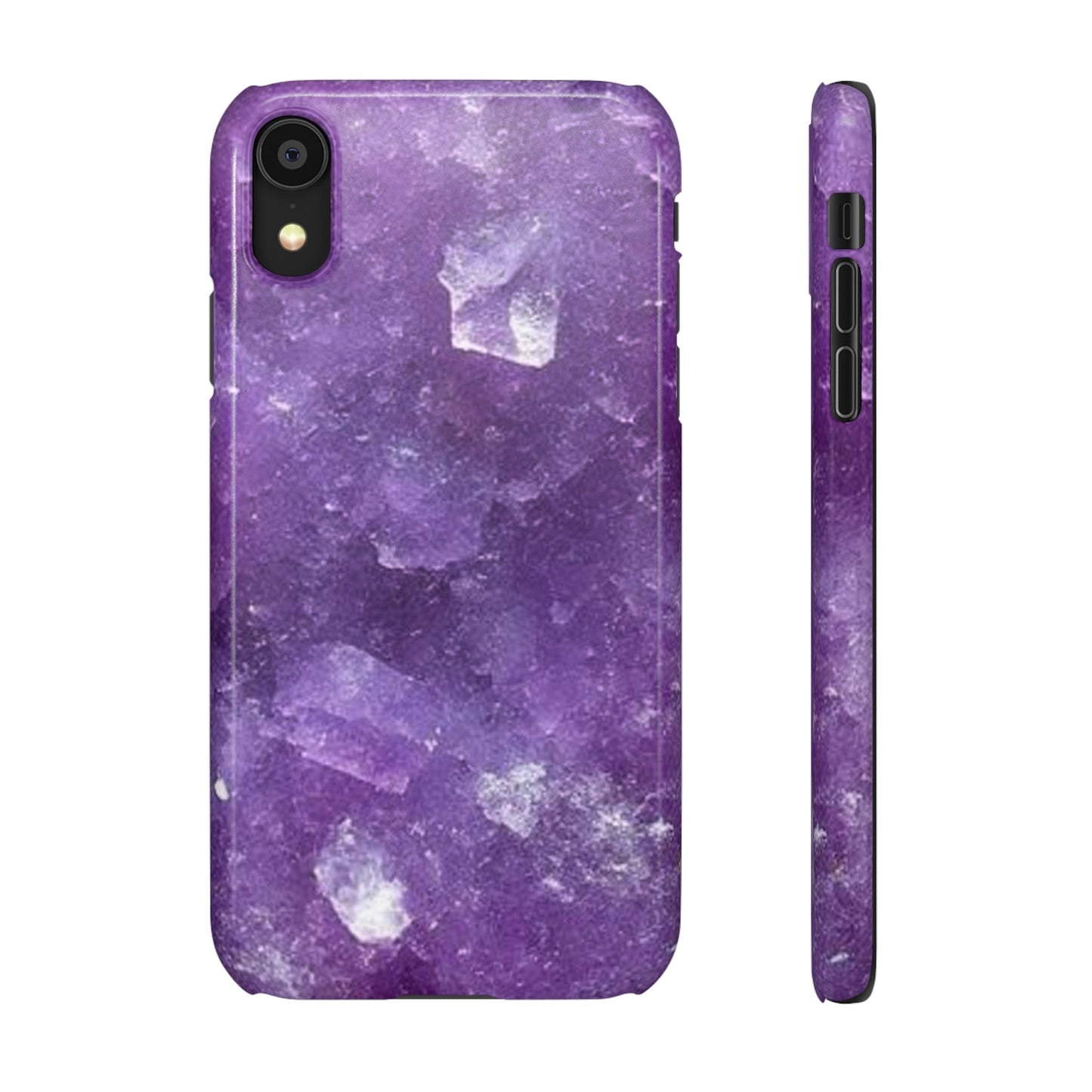 Amethyst Crystal Finish iPhone Snap Case