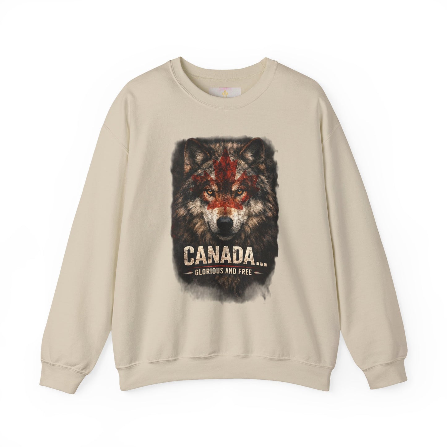 Canada War Paint: Glorious and Free - Women's Sweatshirt