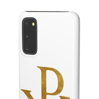 White Chi Rho Snap Case for Samsung – Guiding Light