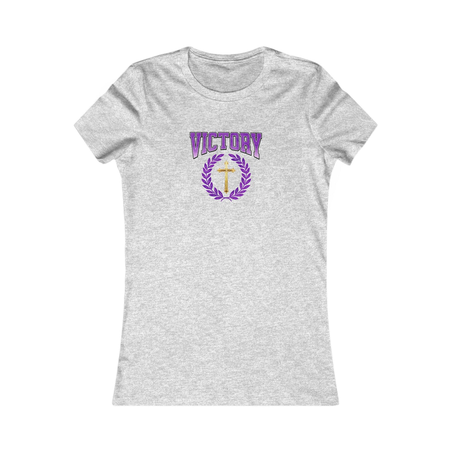 Victory Through Christ Women’s Tee – Bold Faith