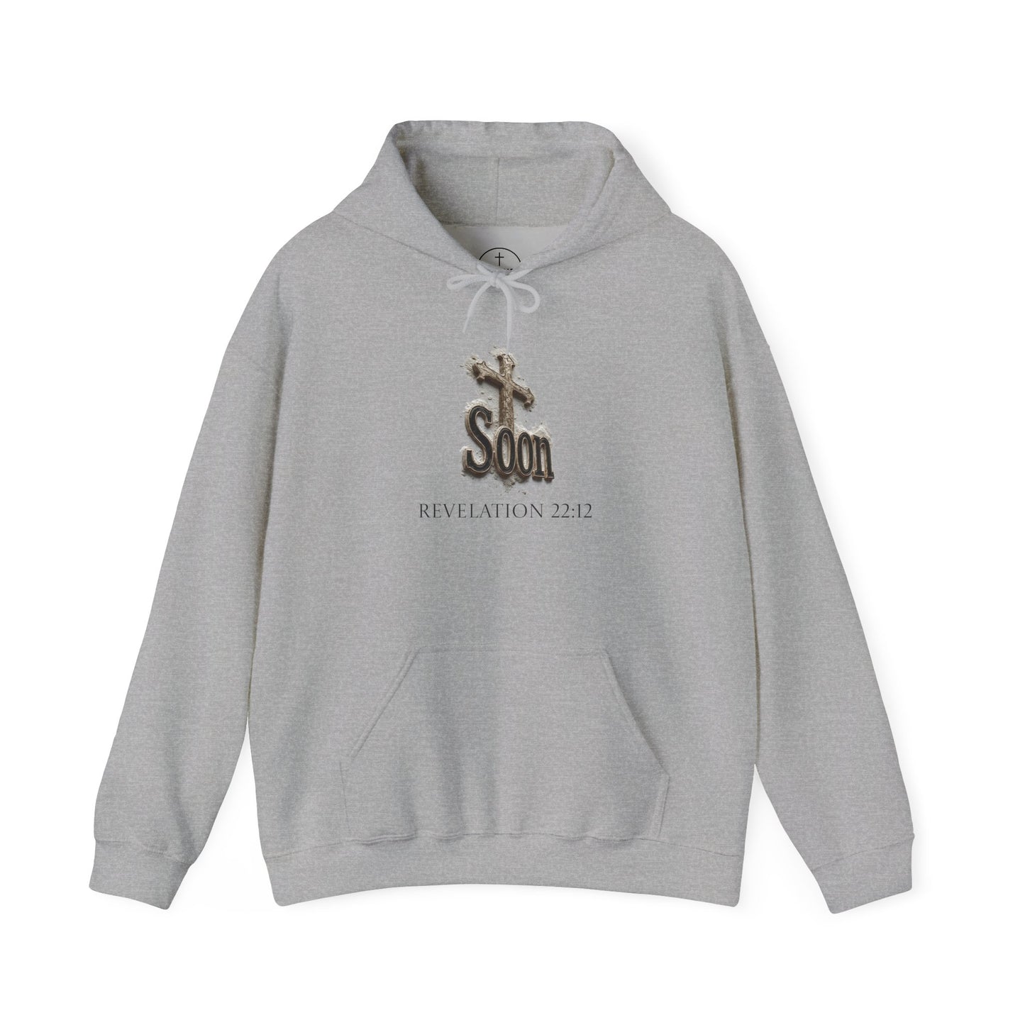 Soon: Revelation – Men’s Christian Hoodie (Dark Lettering)