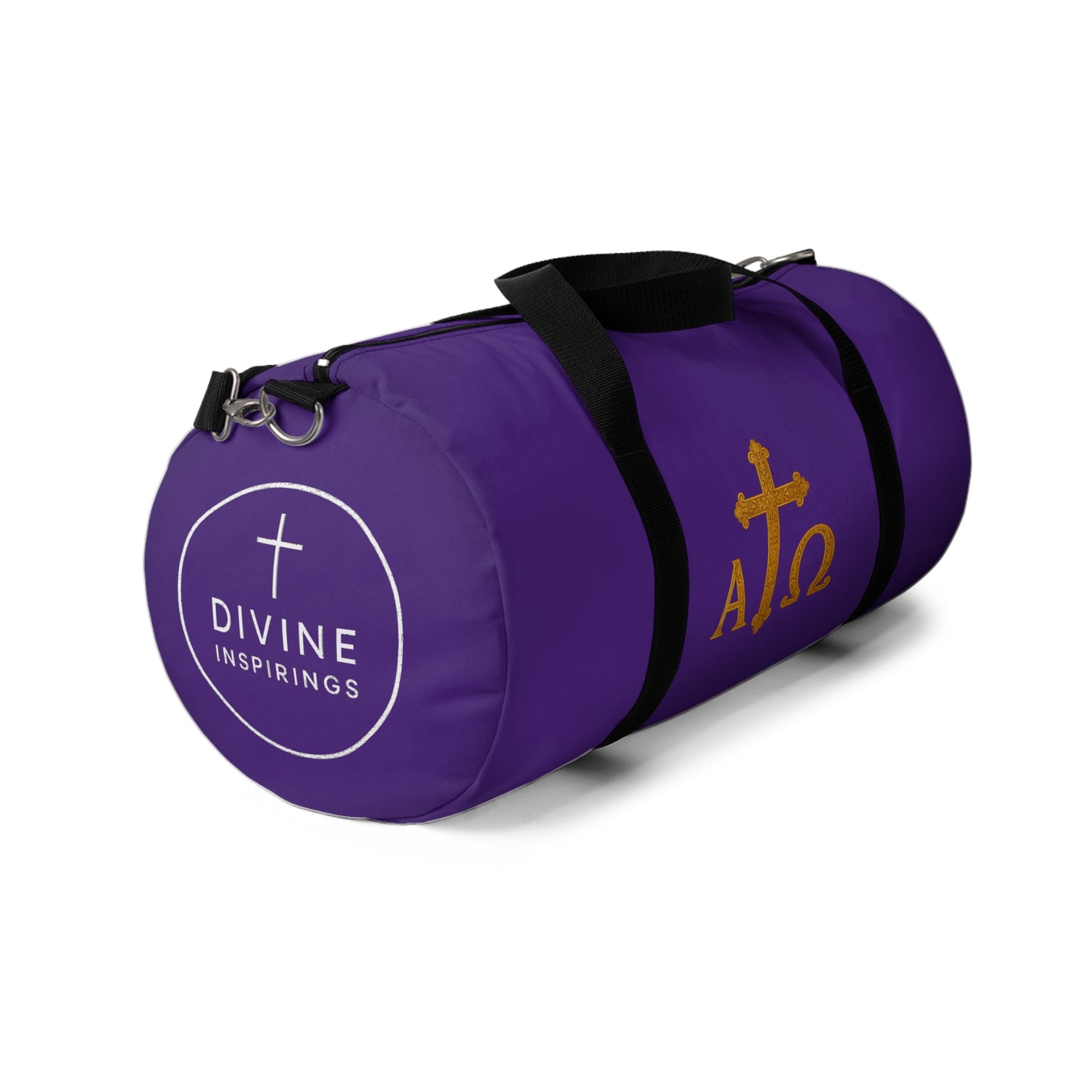 Eternal Victory Duffle Bag in Purple – Alpha & Omega