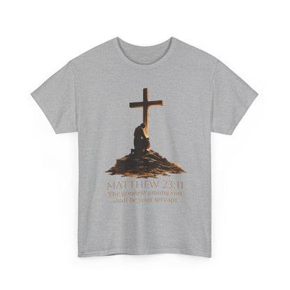 Humble Servant - Men's Christian T-Shirt (Front Design)