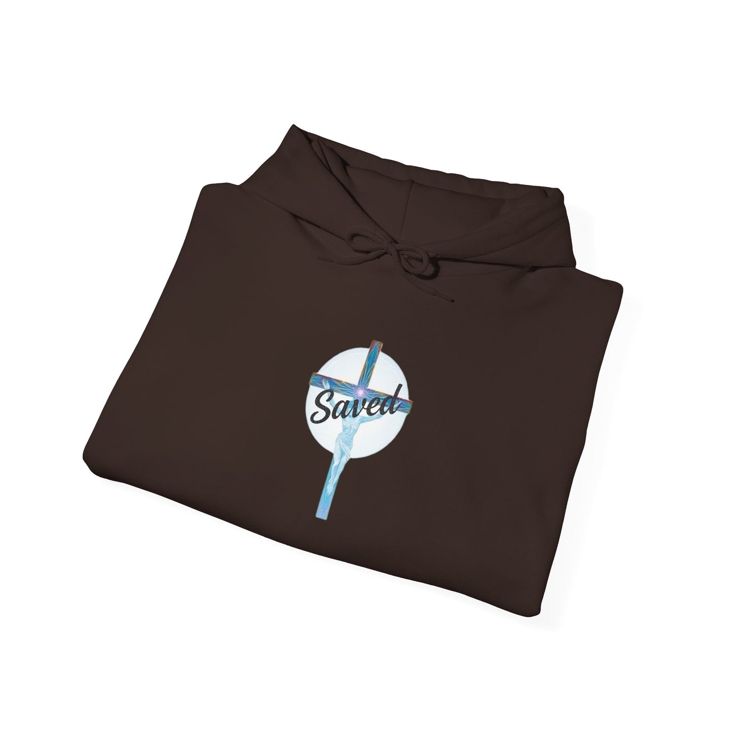 Saved in Christ – Men’s Christian Hoodie