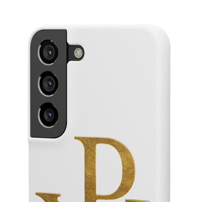 White Chi Rho Snap Case for Samsung – Guiding Light