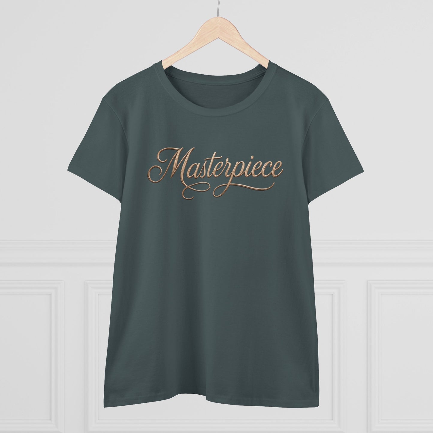 Masterpiece Signature Women’s T-Shirt (Dark Colours) – Inspirational Christian Faith Apparel