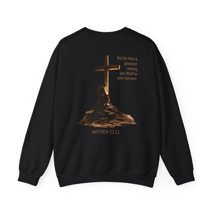 Humble Servant - Christian Men's Sweatshirt