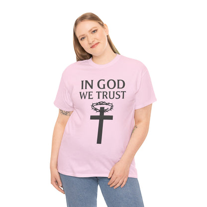 In God We Trust (Crown of Thorns) – Women’s Christian Tee