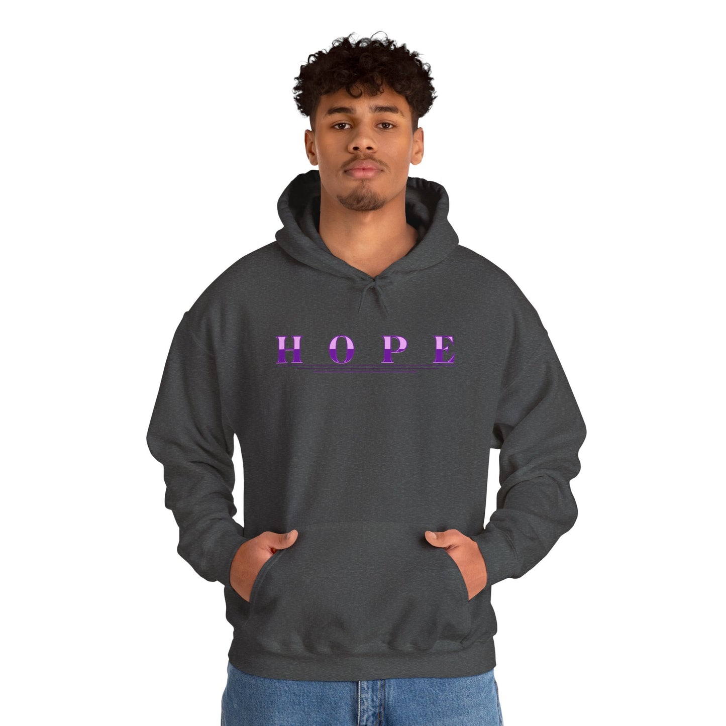Men’s “Hope” Hoodie – Bold Scripture Pullover | Isaiah 40:31