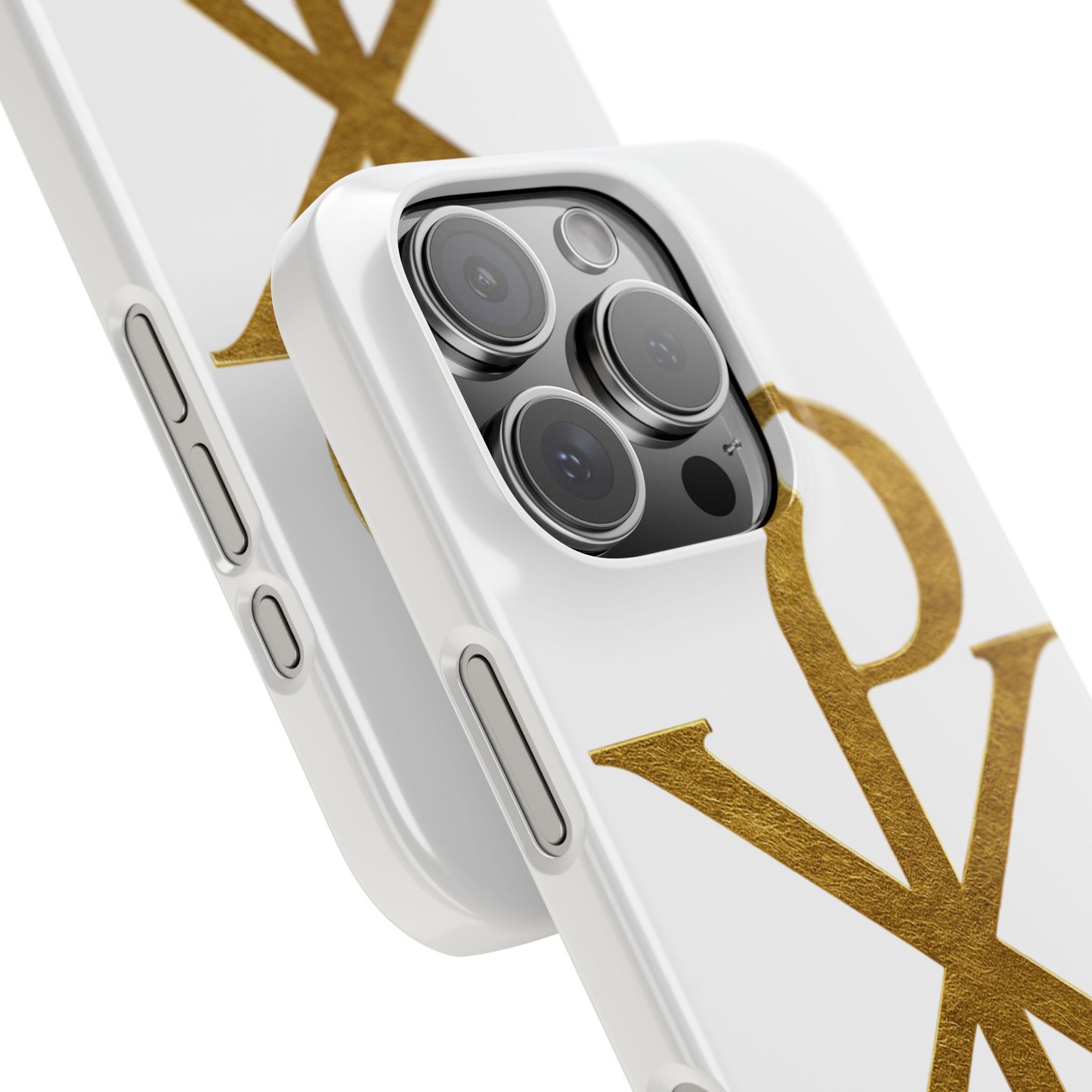 White Chi Rho Snap Case for iPhone – The Way, Truth & Life
