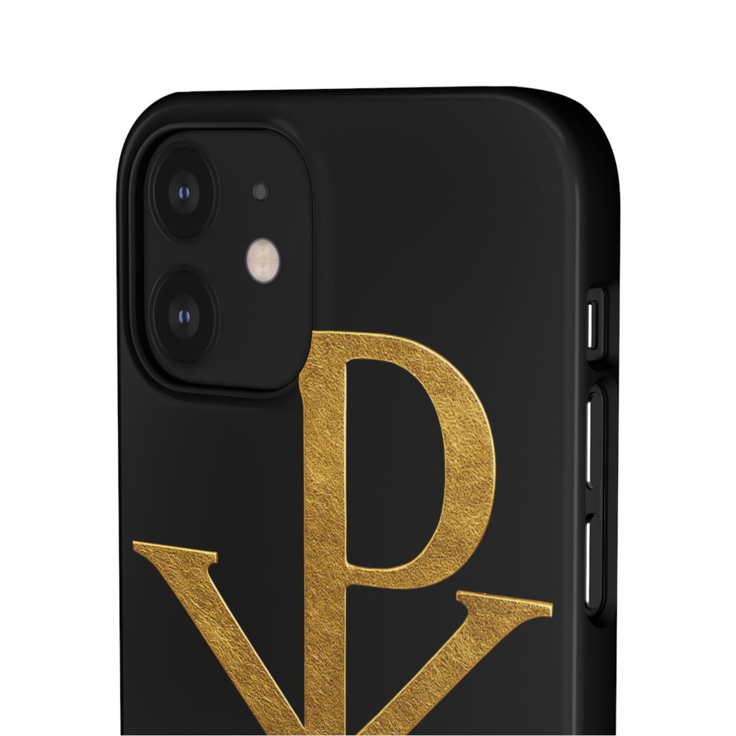 Black Chi Rho Snap Case for iPhone – The Way, Truth & Life