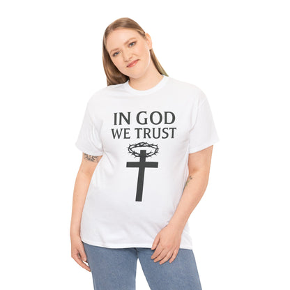 In God We Trust (Crown of Thorns) – Women’s Christian Tee