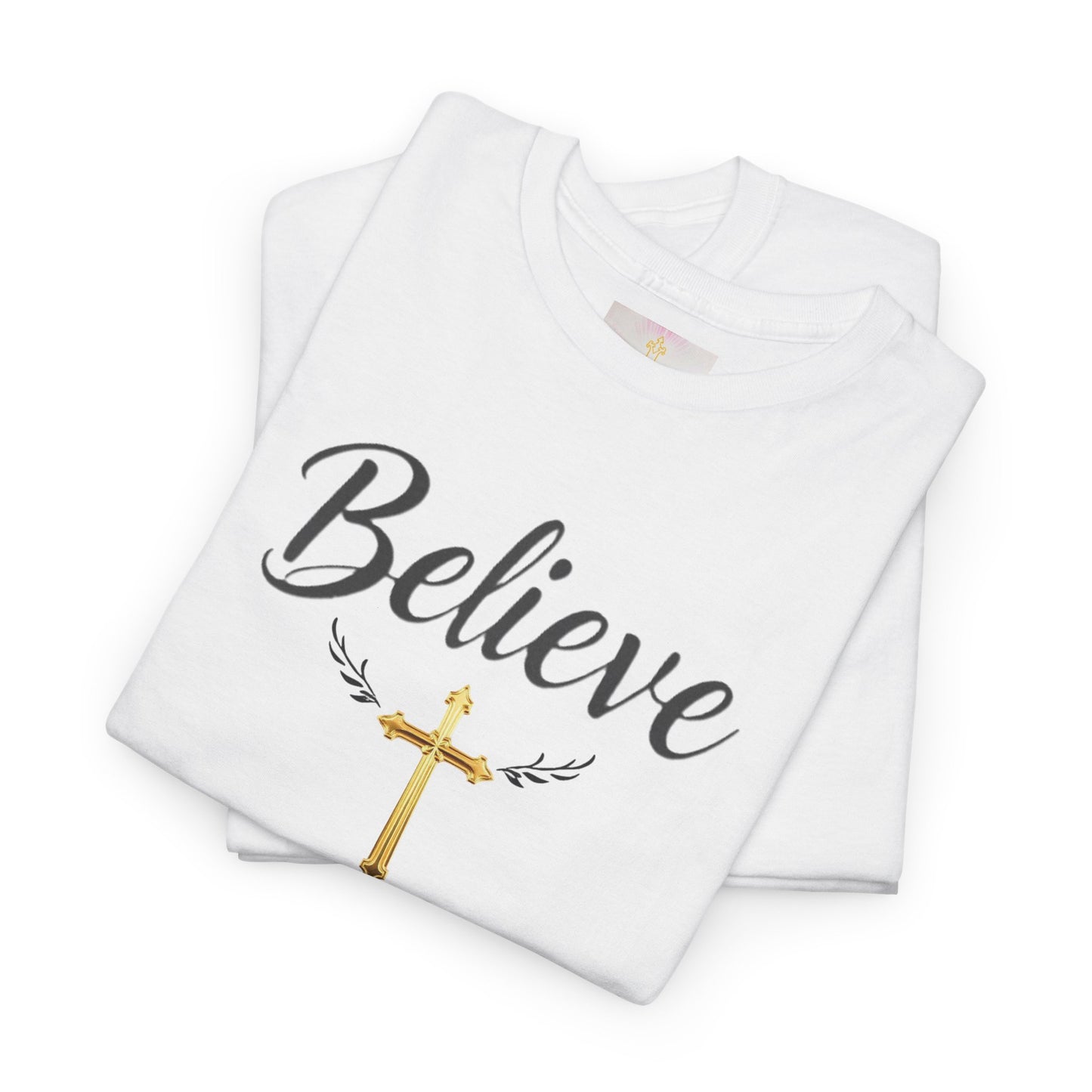 Believe- Woman's Christian T-Shirt