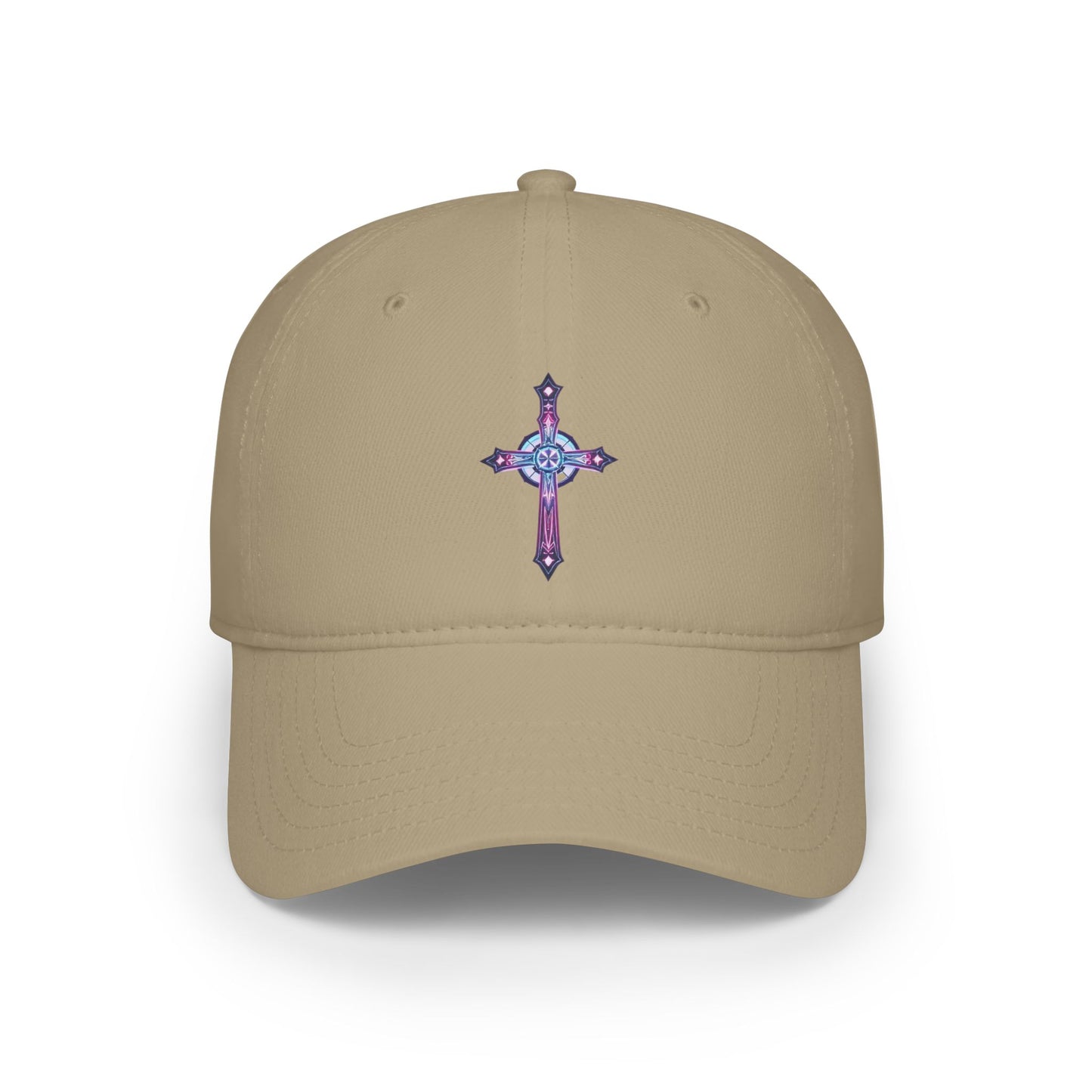 Elegant Gold Cross Hat – Faith-Inspired Christian Headwear