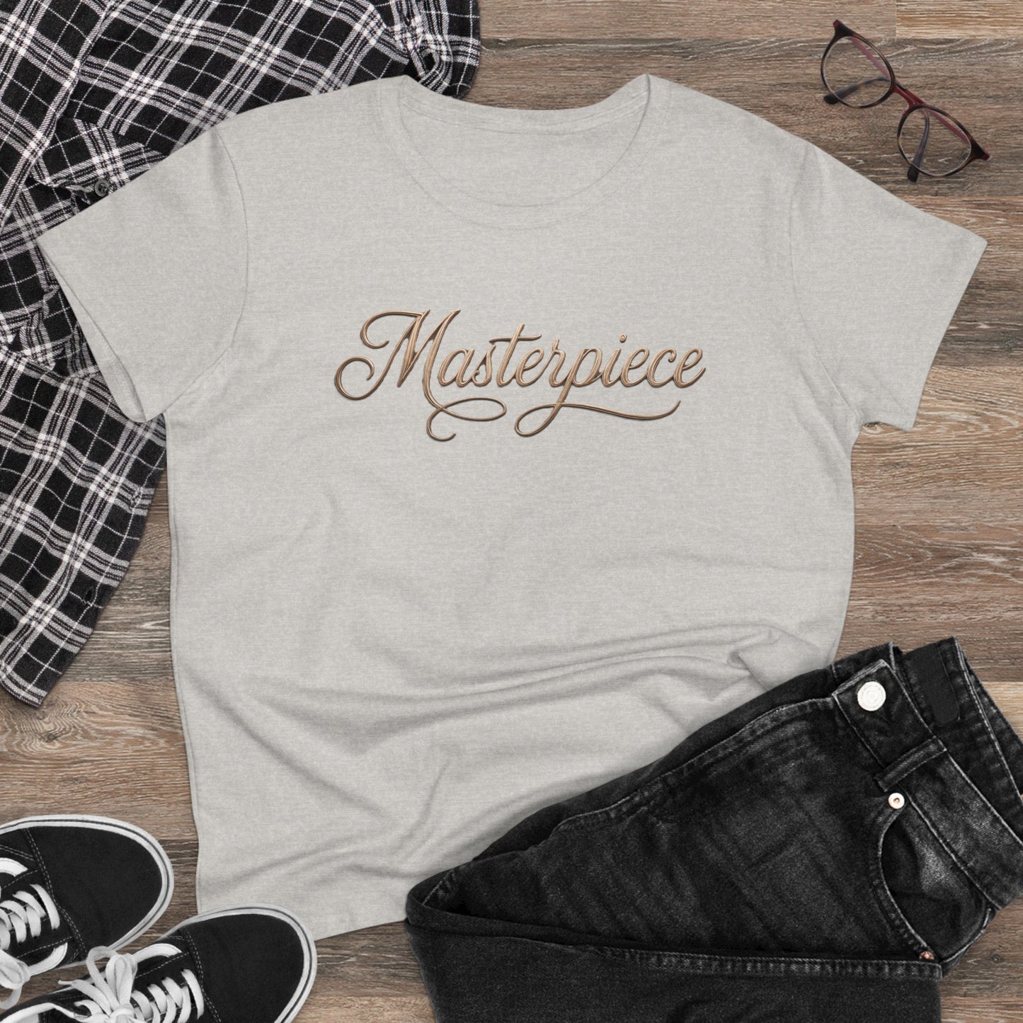 Masterpiece Signature Women’s T-Shirt – Inspirational Christian Faith Apparel
