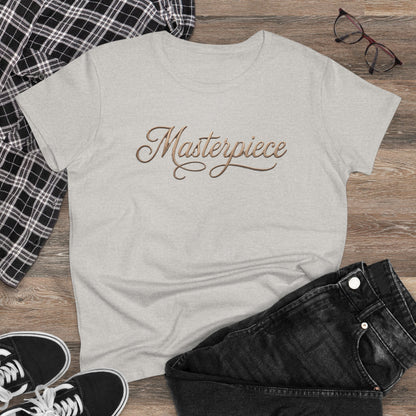 Masterpiece Signature Women’s T-Shirt – Inspirational Christian Faith Apparel