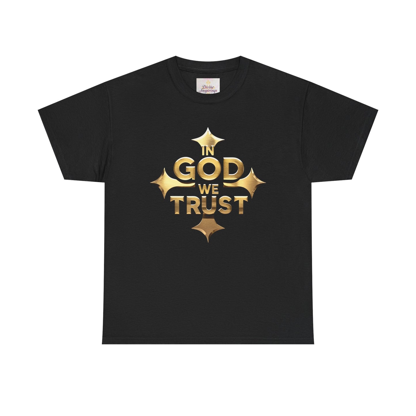 In God We Trust (Gold)- Woman's Christian T-Shirt