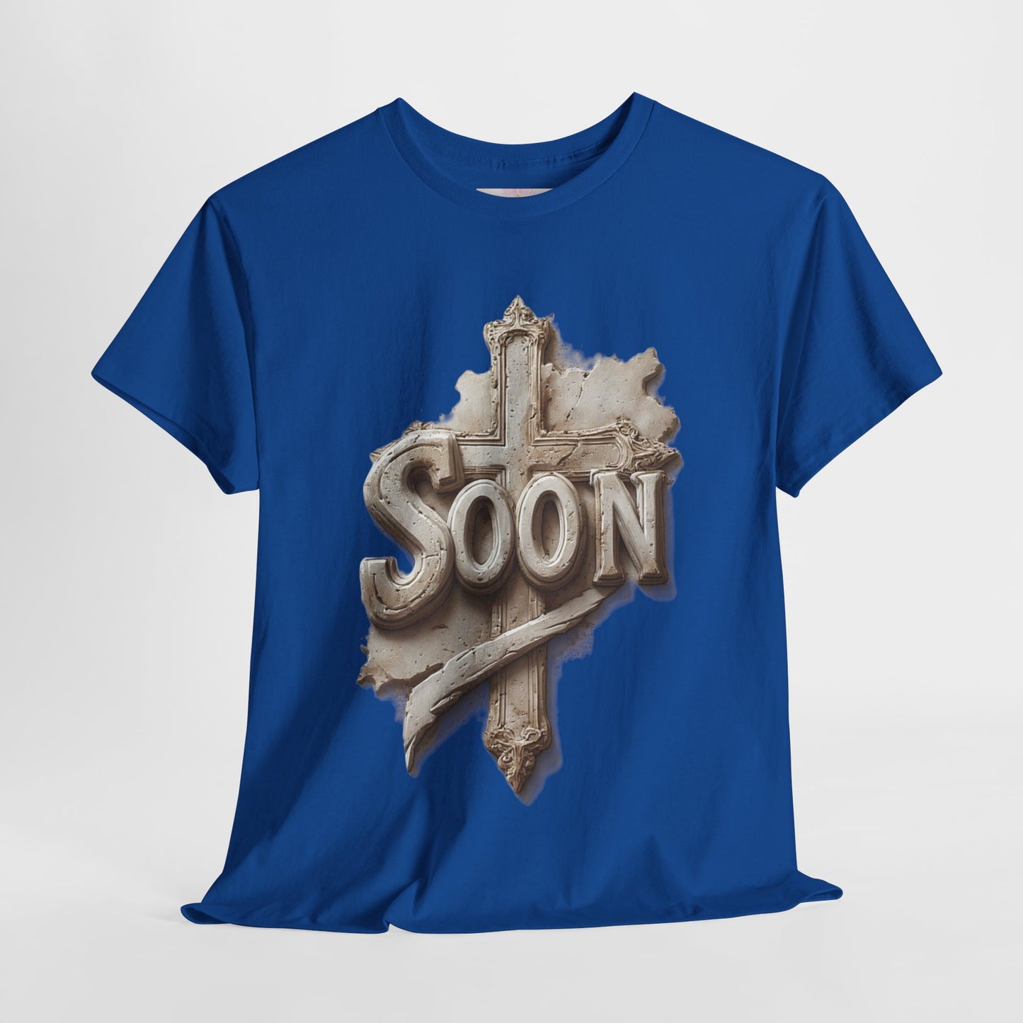 “Soon” Cross Christian T-Shirt – Bold Witness of Faith