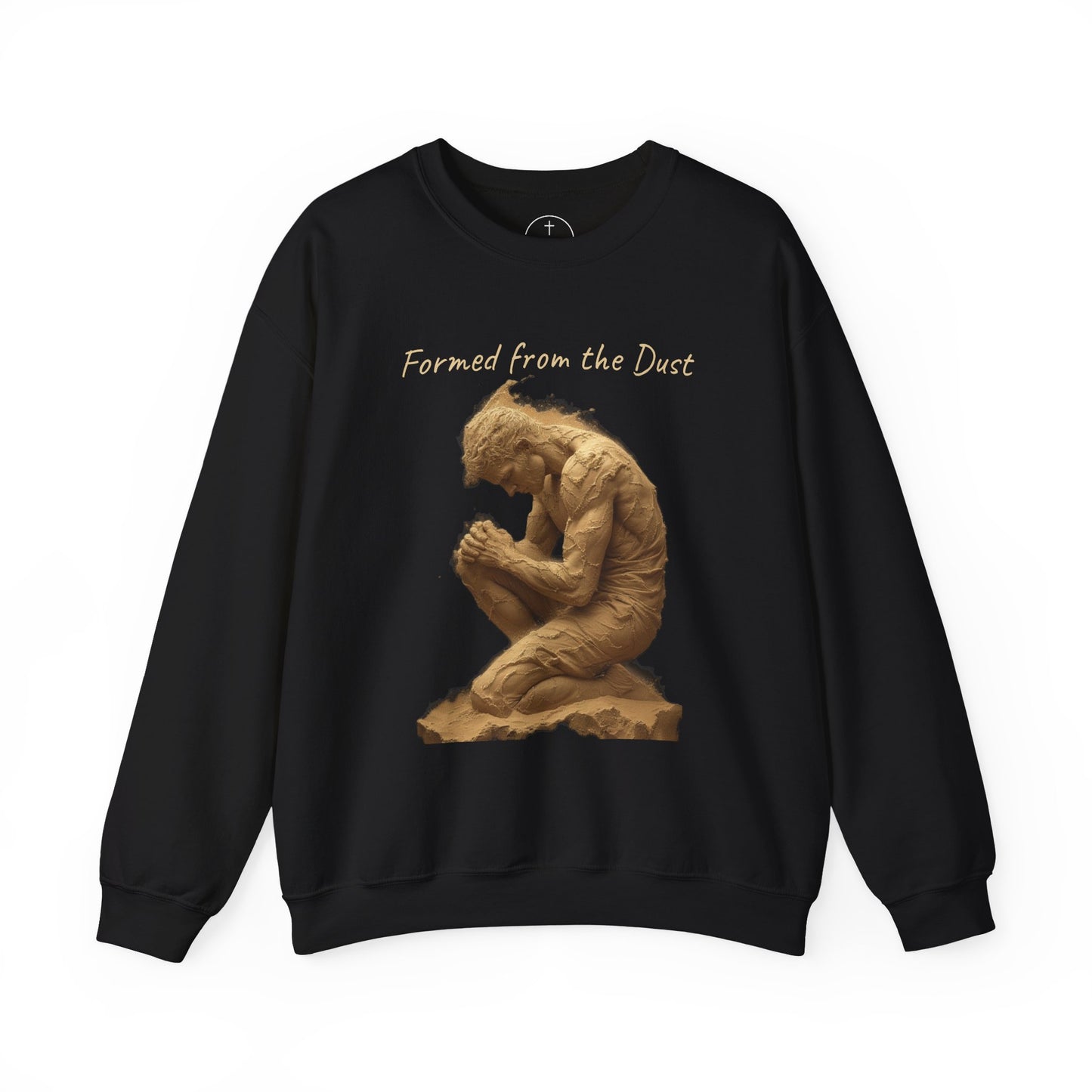 Formed from the Dust (Light Lettering) - Men’s Christian Sweatshirt