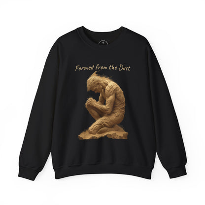 Formed from the Dust (Light Lettering) - Men’s Christian Sweatshirt