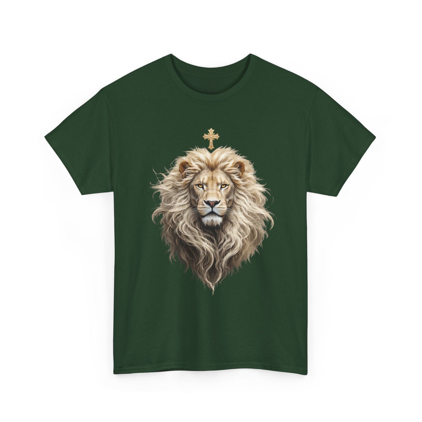 Christ the King (Lion of Judah) — Men's Christian T-Shirt