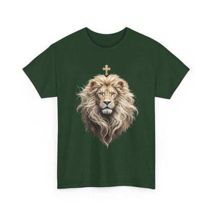 Christ the King (Lion of Judah) — Men's Christian T-Shirt