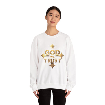 In God We Trust (Gold) - Women’s Christian Sweatshirt
