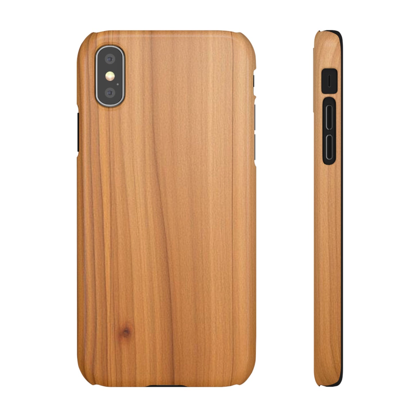 Natural Wood Grain iPhone Snap Case