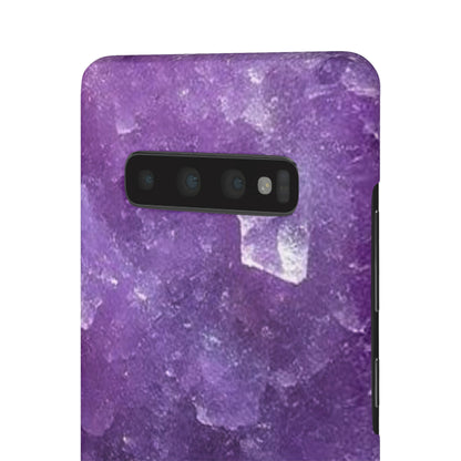 Amethyst Crystal Finish Samsung Snap Case