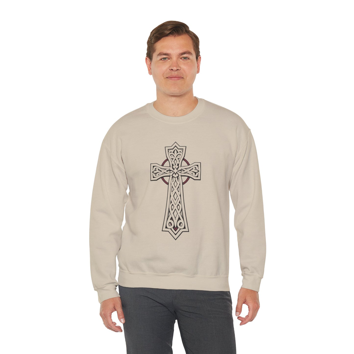 Celtic Faith - Men’s Christian Sweatshirt