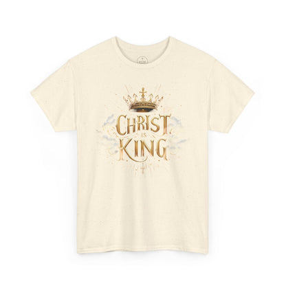 Christ is King Crowned - Men's Christian T-Shirt