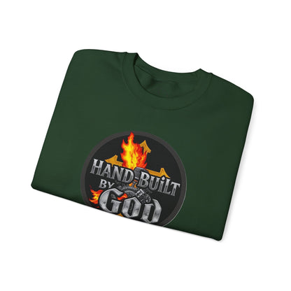 Hand Built by God - Men's Christian Sweatshirt