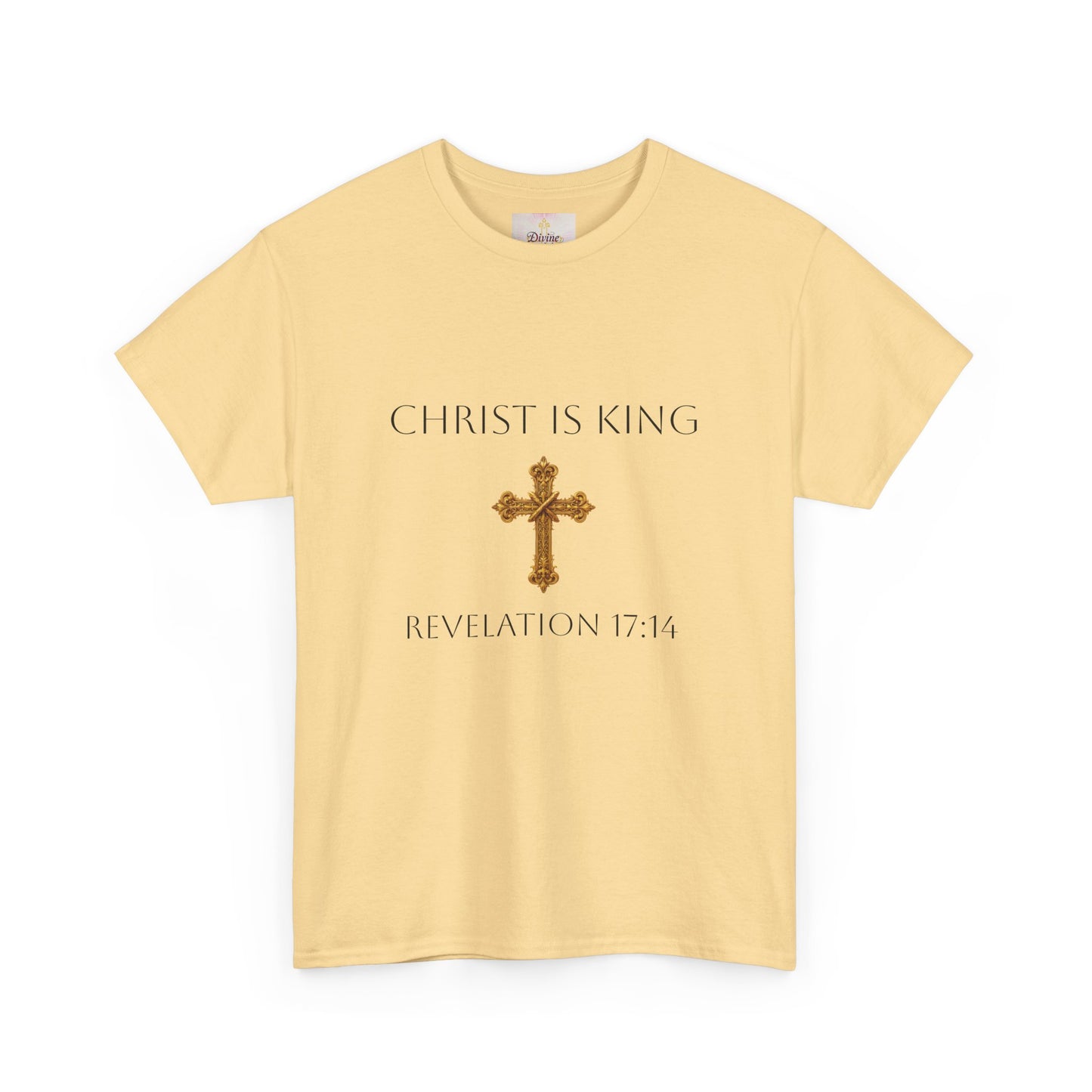 Faithful & Victorious Women’s Christian Tee – Christ is King (Revelation 17:14)