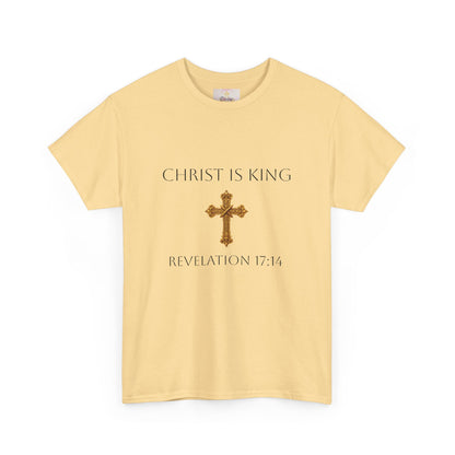 Faithful & Victorious Women’s Christian Tee – Christ is King (Revelation 17:14)