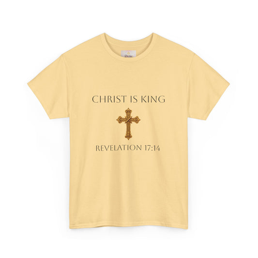 Faithful & Victorious Women’s Christian Tee – Christ is King (Revelation 17:14)