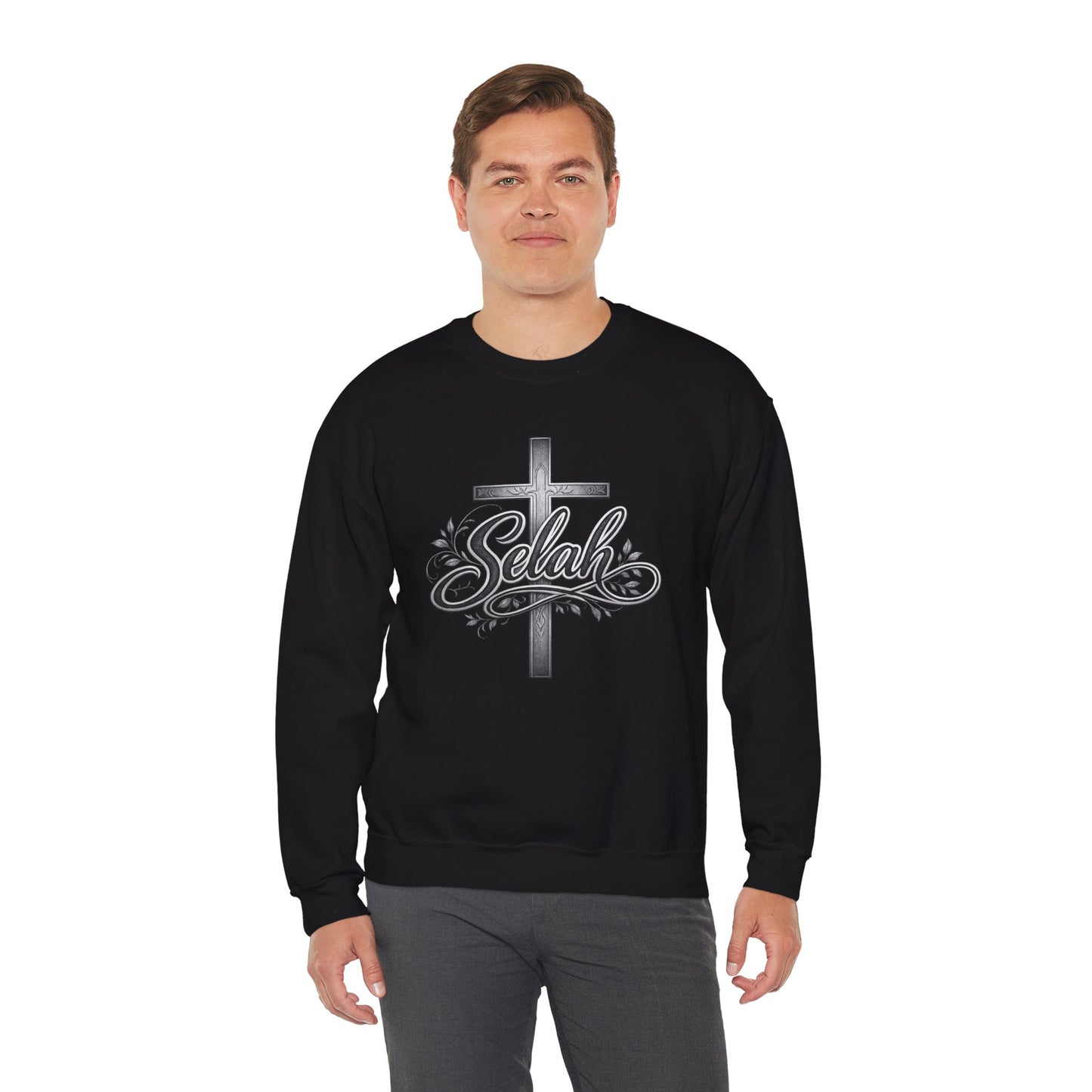 Selah - Men's Christian Crewneck Sweatshirt