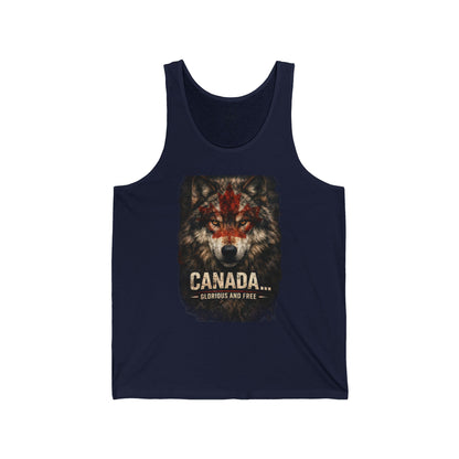 War Paint – Canada: Glorious and Free Men's Tank Top