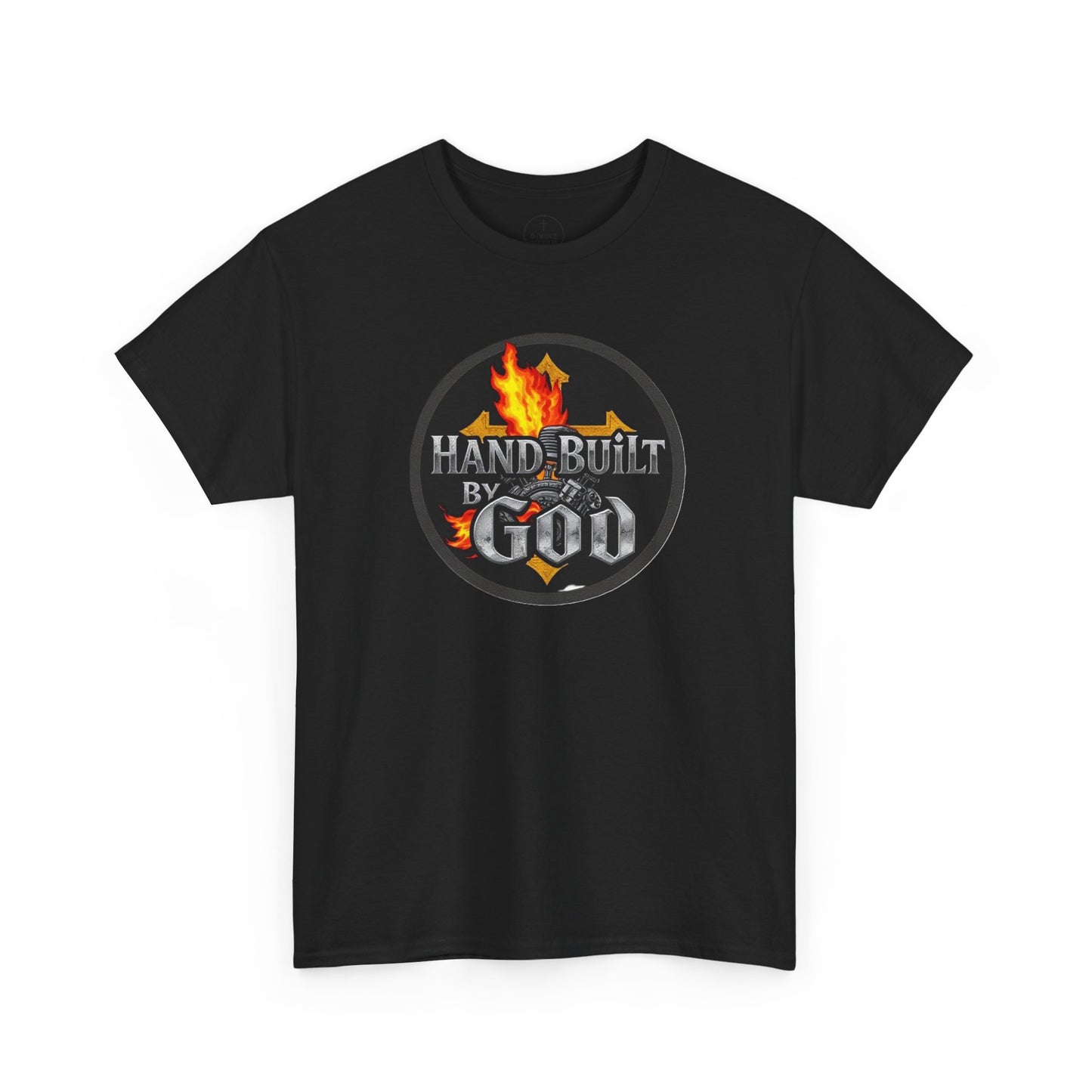 Hand Built By God - Men's Christian T-Shirt