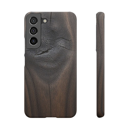 Dark Wood Grain Samsung Snap Case