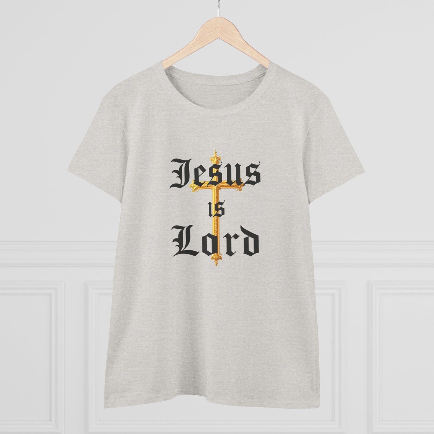 Jesus Is Lord – Women’s Tee of Devoted Faith