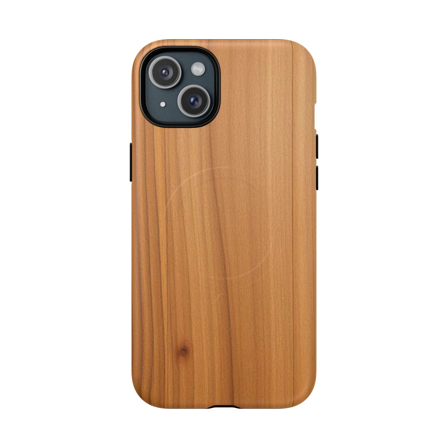 Natural Wood Grain Design - iPhone Magnetic Tough Case