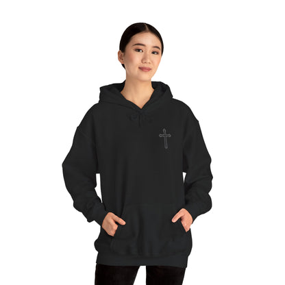 Black Cross Women’s Hoodie – Christian Apparel